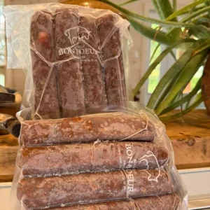 La Cathe - Saucisse au fromage bleu et aux figues